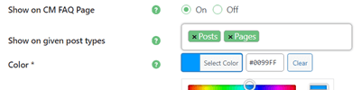 Customize Search Widget