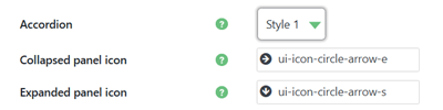 Accordion FAQ Display Customization