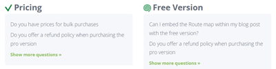 FAQ Questions and Answers