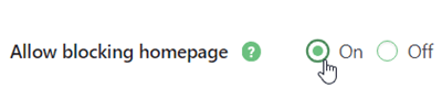 Exclude homepage from invitation code restrictions
