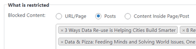 Lock multiple posts, pages, or URLs using invitation codes