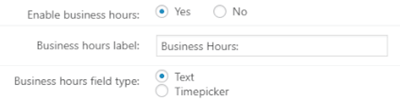 Business hours and “Open Now” status for map locations