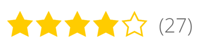 Star rating system for locations on a WordPress map and store locator
