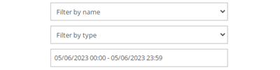 Filtering temporary map locations by date, time, and type