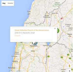 Single location view in WordPress Google Maps locations directory