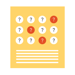 Test With Quizzes icon - Video Library Solution - CreativeMinds
